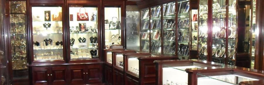 Weir & Sons flagship display joinery, Dublin