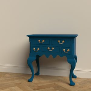 Painted furniture ideas to update your space 11 painted low boy cobalt