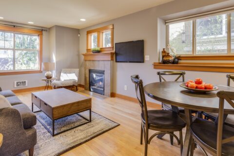 Contemporary furniture detail