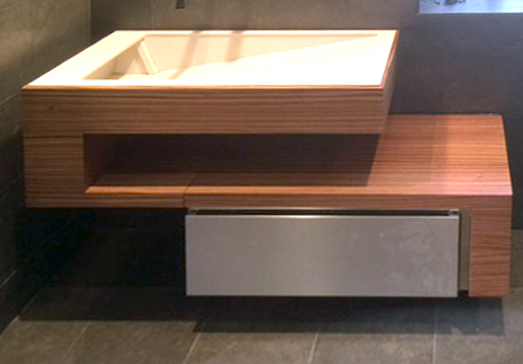 Contemporary Furniture 2 Contemporary skin with metal drawer
