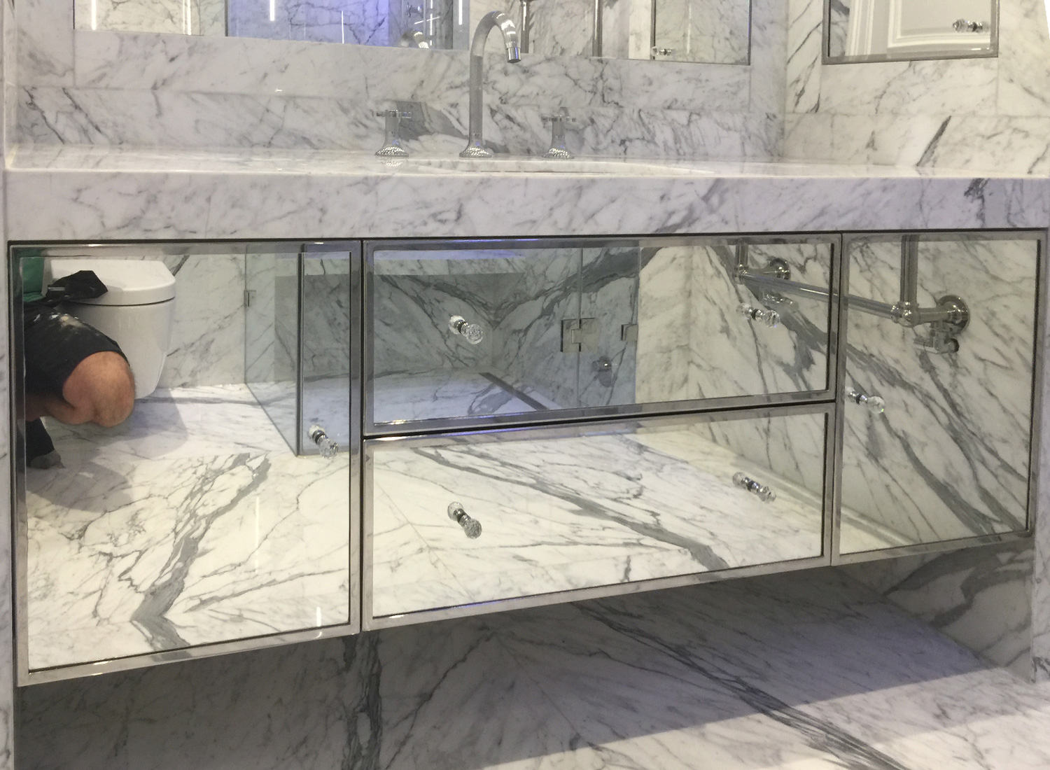 Old Fashioned Bathrooms — Hand-Made Vanity Units & Cabinetry 3 Eaton Place vanity unit