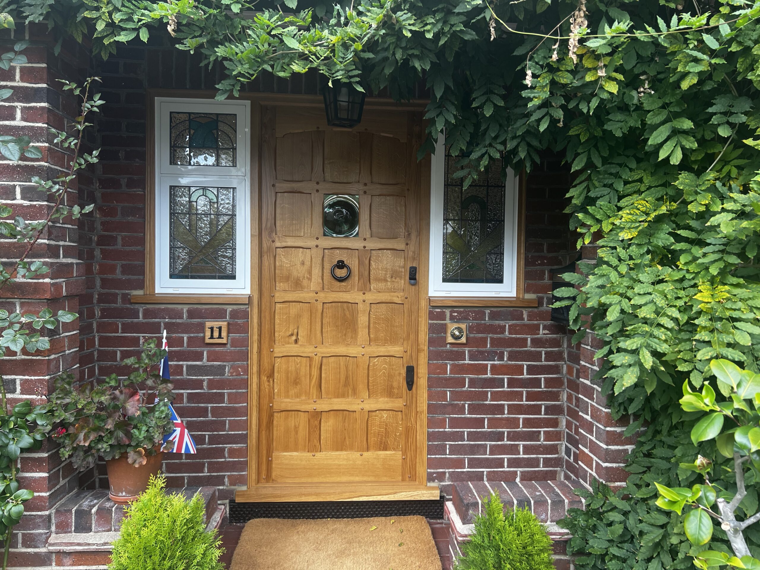 Enhance Your Doors and Windows: A Guide to Joinery Finishes with Teknos oils and paints 1 Exterior oak oiled door