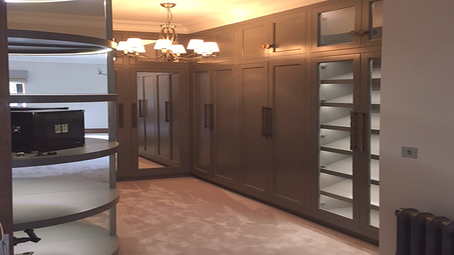 Bespoke Fitted & Freestanding Wardrobes — Hand-Made in Suffolk 1 Fitted wardrobe with curved ends