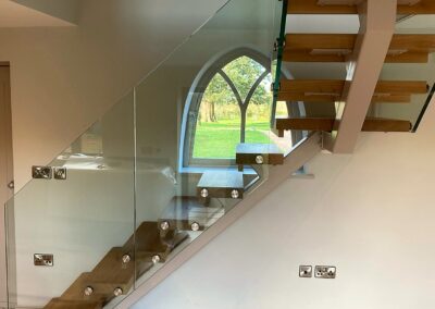 Bespoke Kitchen & Joinery Case Studies 9 Metal Staircase — Suffolk
