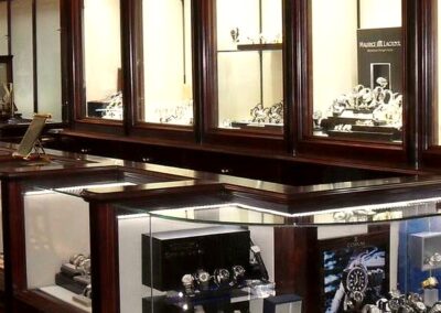Bespoke Kitchen & Joinery Case Studies 21 Weir & Sons — Flagship Jeweller’s Display, Dublin