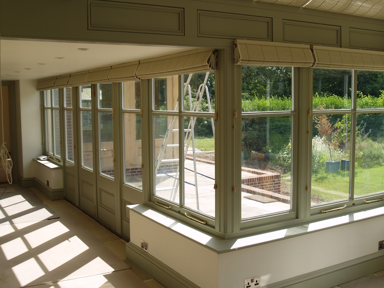Tuddenham House restoration joinery, Suffolk