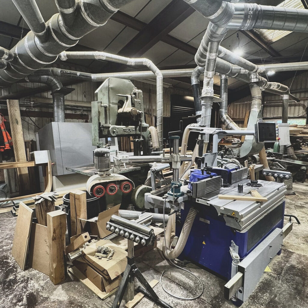 Careers & Staff 2 The Reeve & Co cabinetmaking workshop at Mickfield
