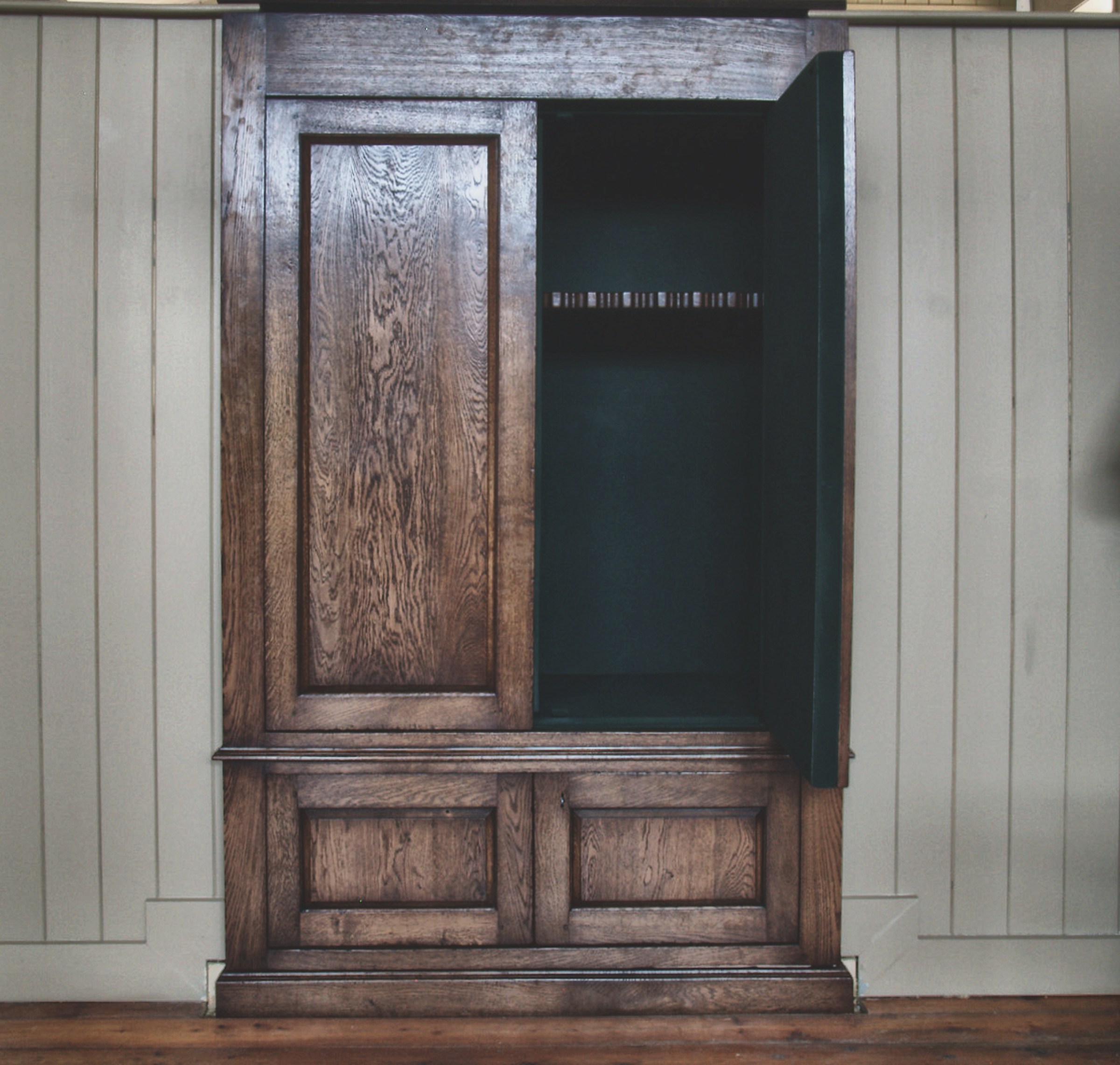 Fitted bespoke gun cupboards
