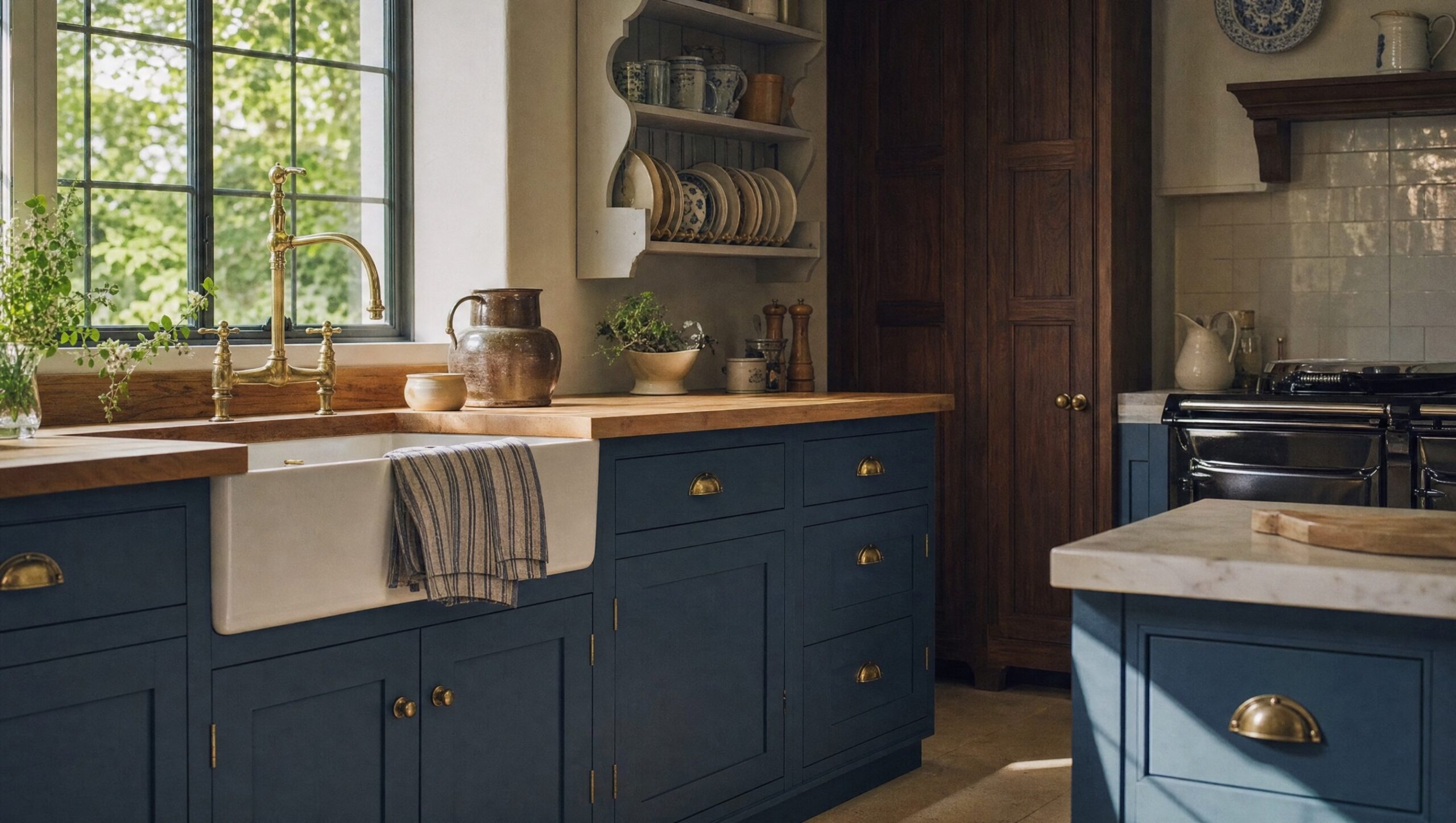 Bespoke joinery by Reeve & Co: Square and True Norfolk hardware